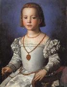 Agnolo Bronzino Portrait of Bia china oil painting reproduction